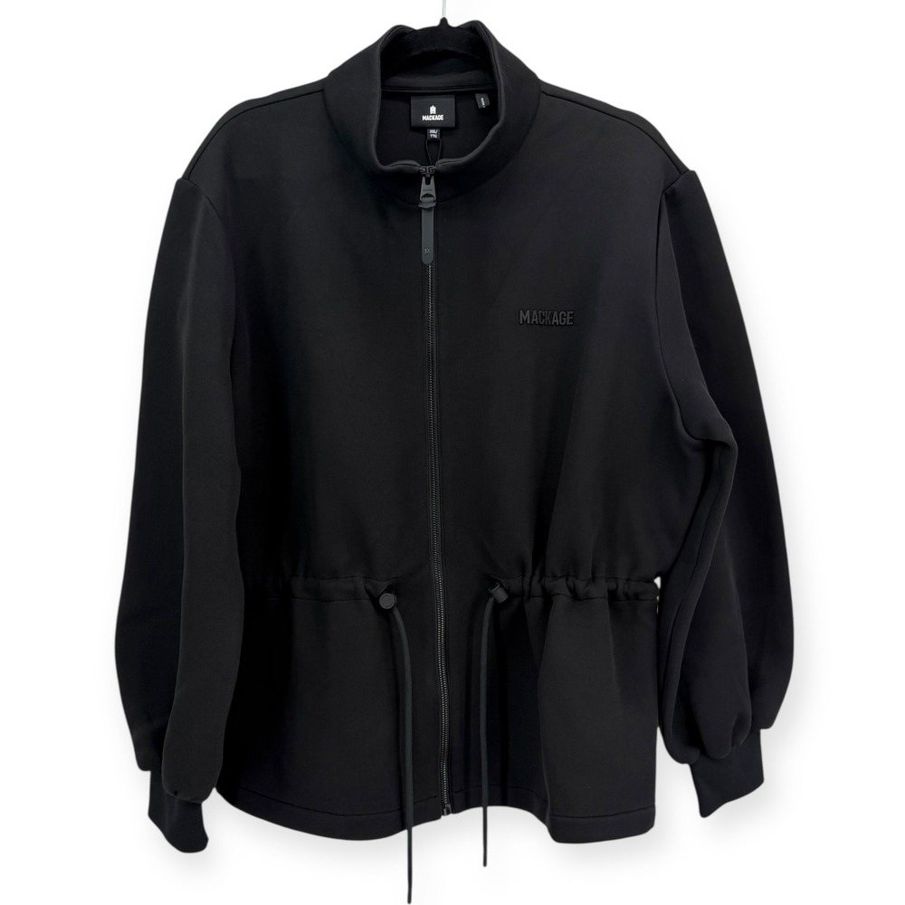 NWT Mackage FINOLA-Z Lightweight Jacket‎ with Balloon Sleeves Black - Size 2XL - Picture 5 of 13